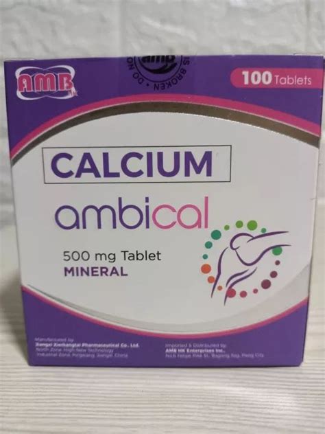 Ambical Calcium Mg Tablets Lazada Ph