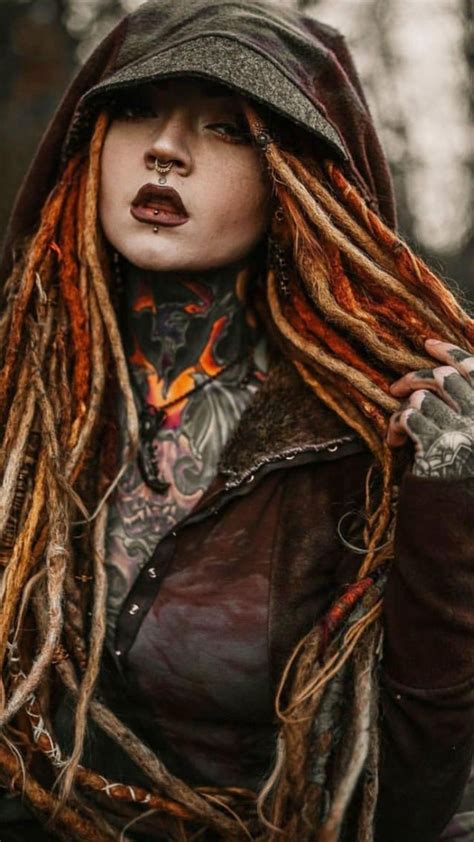 Pin By John Hunter On Morgin Riley Model Dreads Dreads Girl