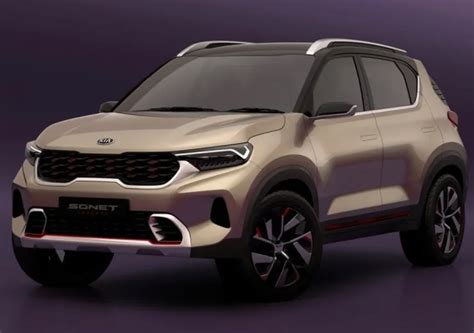 Kia Sonet Sub Meter Compact Suv Variant Details Leaked