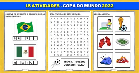 Atividades Copa Do Mundo S Escola Entenda Se A Mls Tem