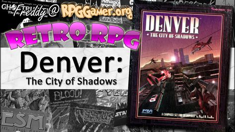 Denver City Of Shadows Shadowrun Fasa Retro Rpg Youtube