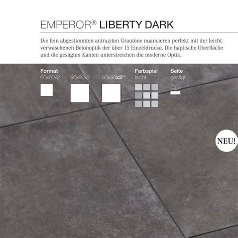 Emperor Square Liberty Dark Naturstein Versand