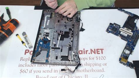 HP Elitebook 8470p Taking Apart Tear Down Guide Disassembly Motherboard