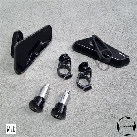 Mhr Bar End Mirror Motorcycle Mirror Yamaha Aerox Xmax Nmax Sniper