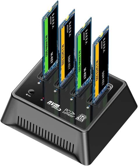 Amazon AODUKE 4Bay Fan Cooling M 2 NVME SATA To USB3 2 10Gbps