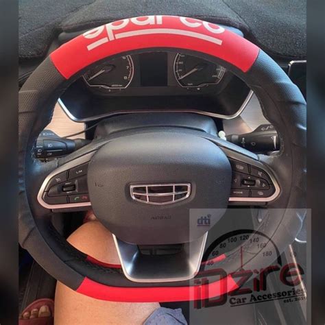 D Shape Steering Wheel Cover Print Sparco Red Bk Lazada PH