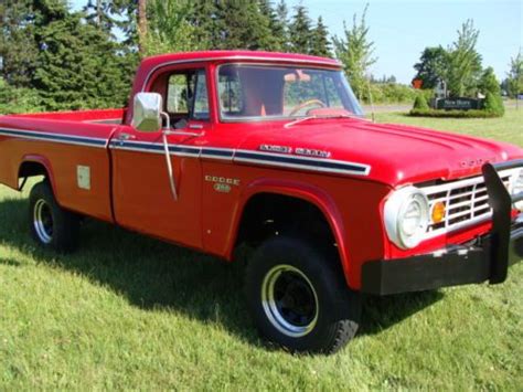 Find used 1966 66 Dodge Power Wagon Powerwagon 4x4 4 wheel drive four ...