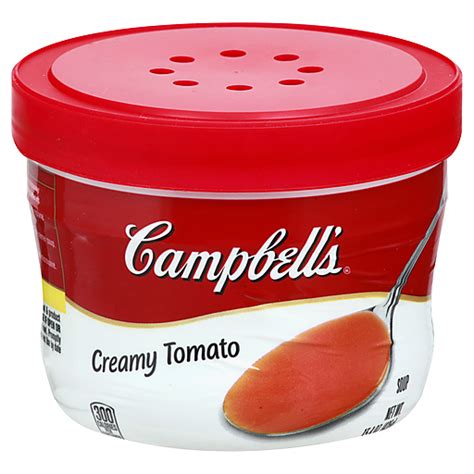 Campbell S® Creamy Tomato Soup Microwavable Bowl 15 4 Oz Buehler S