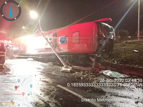 Al Menos 10 Heridos Por Volcamiento De Bus En La Avenida Occidental