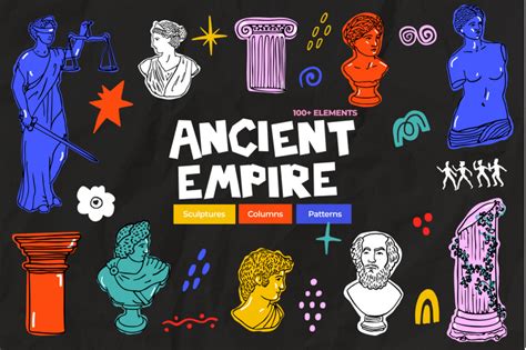 Ancient Roman Empire: Sculptures & Columns By Pixel Aesthetic ...