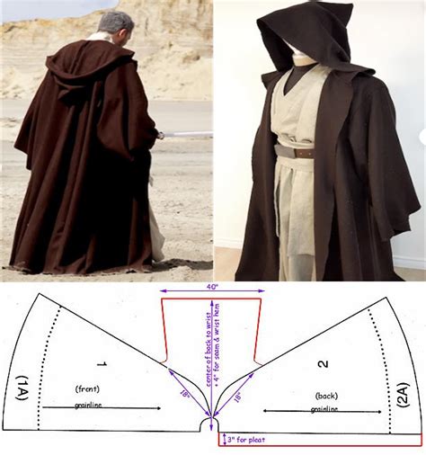 18+ Jedi Robe Sewing Pattern - Ikapattern.com