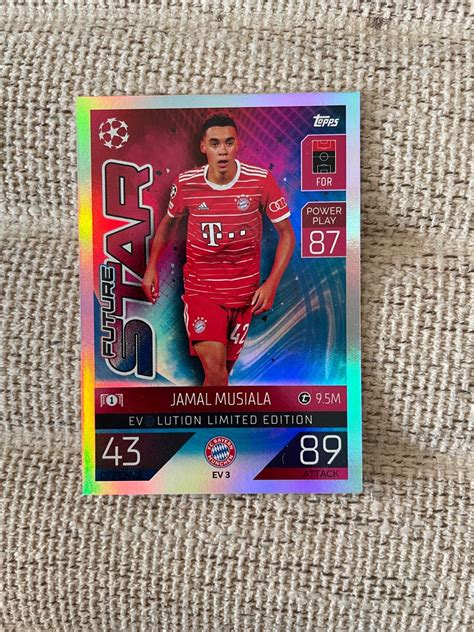 Topps Match Attax Extra Evolution Limited Edition Future Star