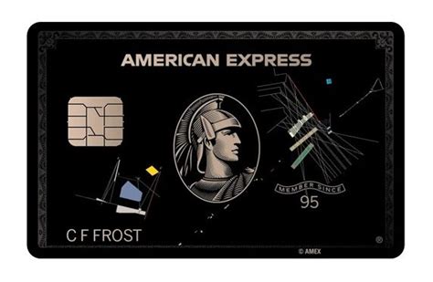 American Express Centurion Black Card Redesigned