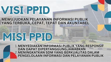 Visi Dan Misi Ppid Balai Besar Pelatihan Vokasi Dan Produktivitas