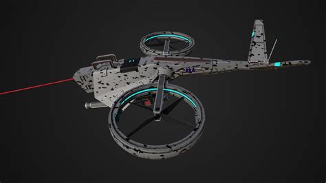 Military Hover Drone Model - TurboSquid 2032828