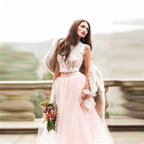 Romantic Pink Tutu Skirt For Wedding Evening Shoot Custom Made Satin