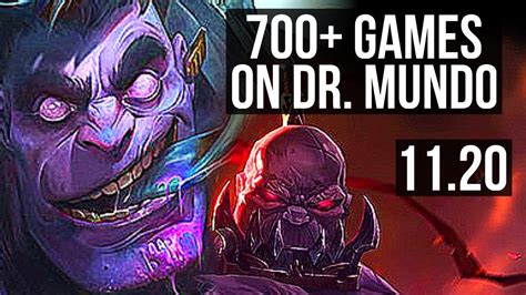 Dr Mundo Vs Sion Top 10 2 18 700 Games Godlike Euw Master