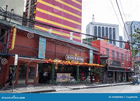 P Burgos Street In Makati City Of Manila Editorial Stock Image Image