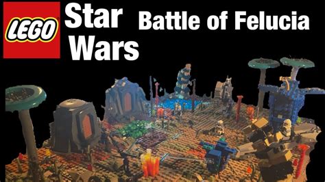 Insane Lego Star Wars Felucia Moc Youtube