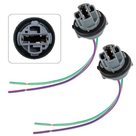 Universal Pigtail Wire Female Socket Two Harness Front Turn Signal