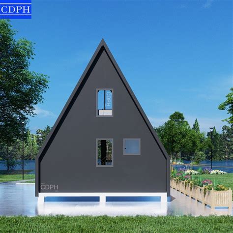 Prefabricated Luxury Mobile Houses Prefab Steel Frame Triangle House