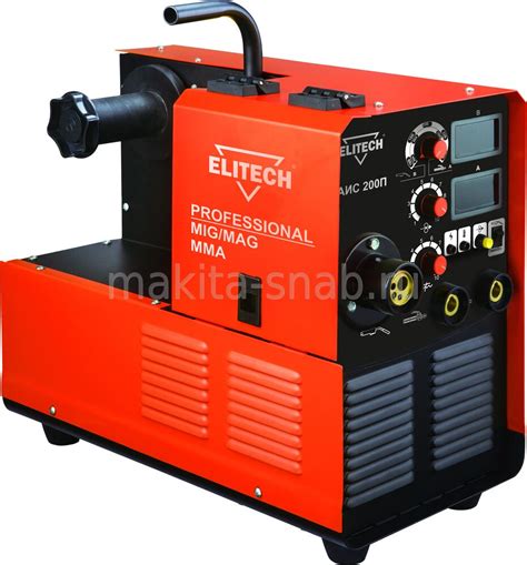 Сварка полуавтомат MIG/MAG ELITECH АИС 200П