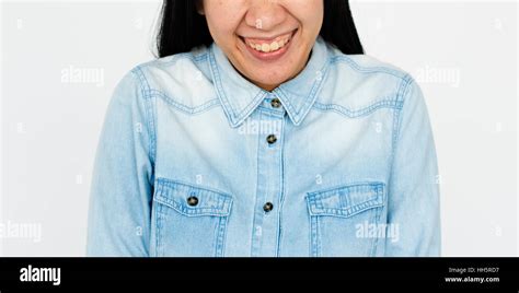 Asian Woman Smiling Portrait Concept Stock Photo - Alamy