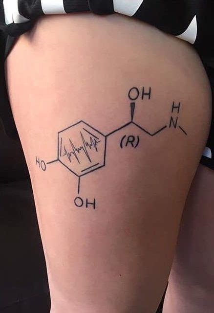 Chemical Structure Tattoo Ideas Photos