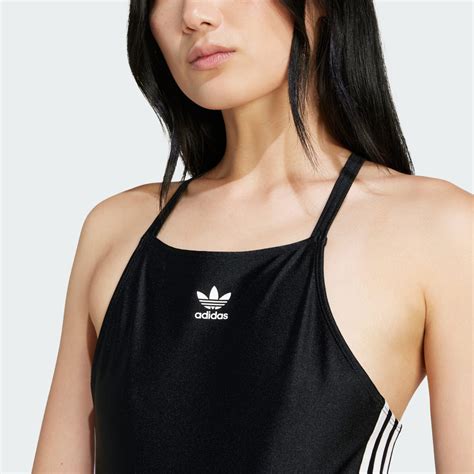 Adidas 3 Stripes Bodysuit Black Adidas Uae