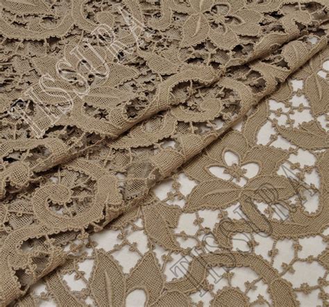 Guipure Lace Fabric Cotton Fabrics From France By Sophie Hallette