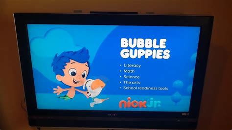 Nick Jr Bubble Guppies Curriculum Board Youtube