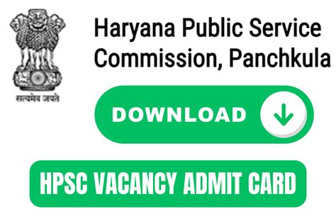 Hpsc Pgt Teacher Recruitment Admit Card 2023 Free Job Alert