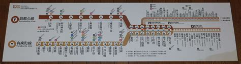 路線図の変遷 営団地下鉄他 有楽町線・副都心線編【2023年11月21日追記・画像追加】 Icoca飼いました