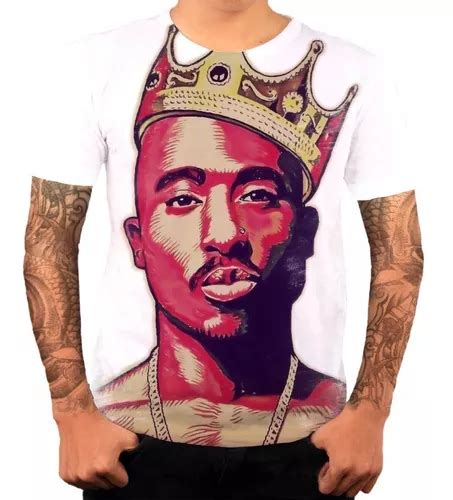 Camiseta Camisa Personalizada Tupac Shakur 2pac Rapper Pac