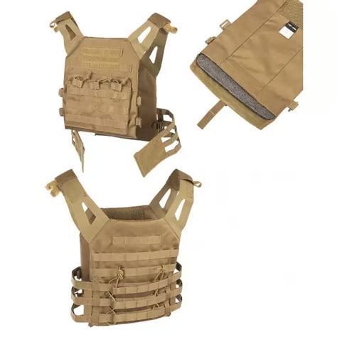 Mil Tec Plate Carrier Vest Gen Multitarn