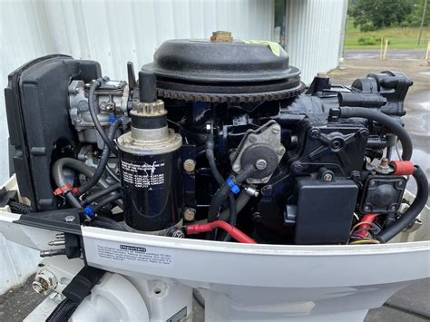 Best 2001 Johnson 40 Hp 2 Cylinder Carb 2 Stroke 20 L Outboard Motor Calvins Marine