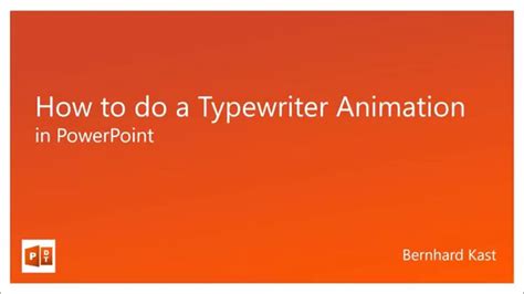 How To Do A Typewriter Animation In Powerpoint European Rhetoric