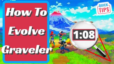 How To Evolve Graveler Pokemon Legends Arceus Youtube