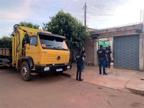 Família do crime é alvo de operação que investiga roubo de cargas