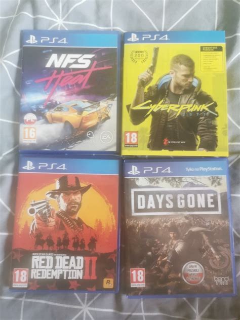 4 Świetne Gry Na Ps4 Pro Rdr2 Nfs Heat I Inne Mieścisko Kup Teraz Na Allegro Lokalnie