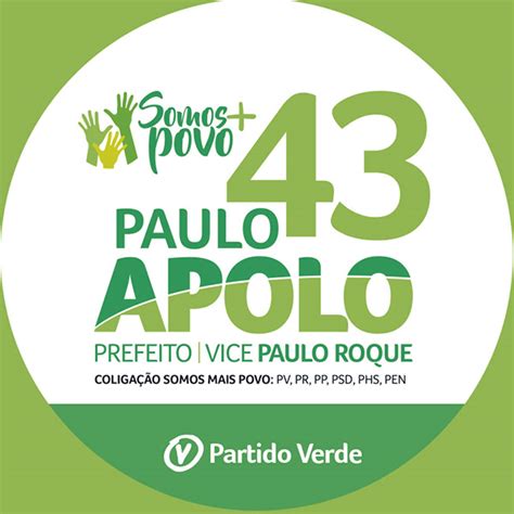 Campanha Politica Prefeito Paulo Apolo On Behance