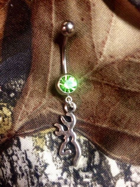 Browning Lime Green Bellybutton Ring Etsy Belly Piercing Ring