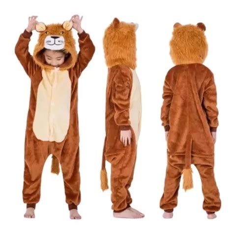 Pijama Leon Pijamas Enteros De Kigurumi Ni Os A A Os Cuotas Sin