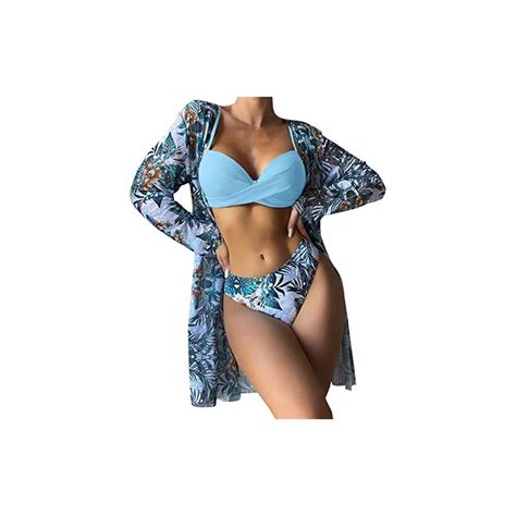 Modaworld Donna Costume Da Bagno Donna Pezzi Bikini Push Up Imbottito