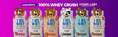 100 Whey Crush LacFree 900g Under Labz Categorias Menu