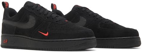 Buy Nike Air Force 1 Low Multi Swoosh Black Orange Dz4514 001 Novelship