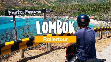 Rollertour Lombok Fahrt entlang der malerischen Westküste