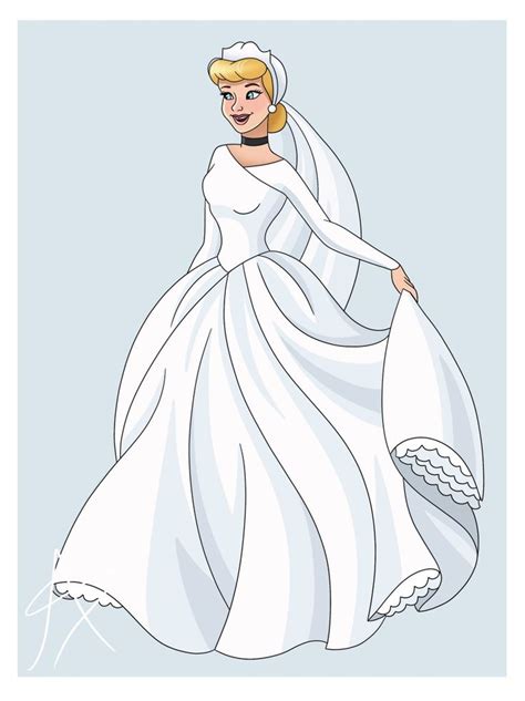 Cinderella In Her Wedding Gown Artist Beautcannon On Deviantart In