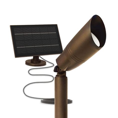 Feit Electric Onesync Landscape Lumen Bronze Solar Integrated Led