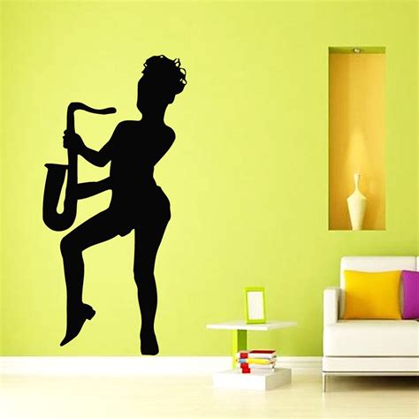 Wall Decals Vinyl Decal Sticker Art Murals Decor Music Girl With